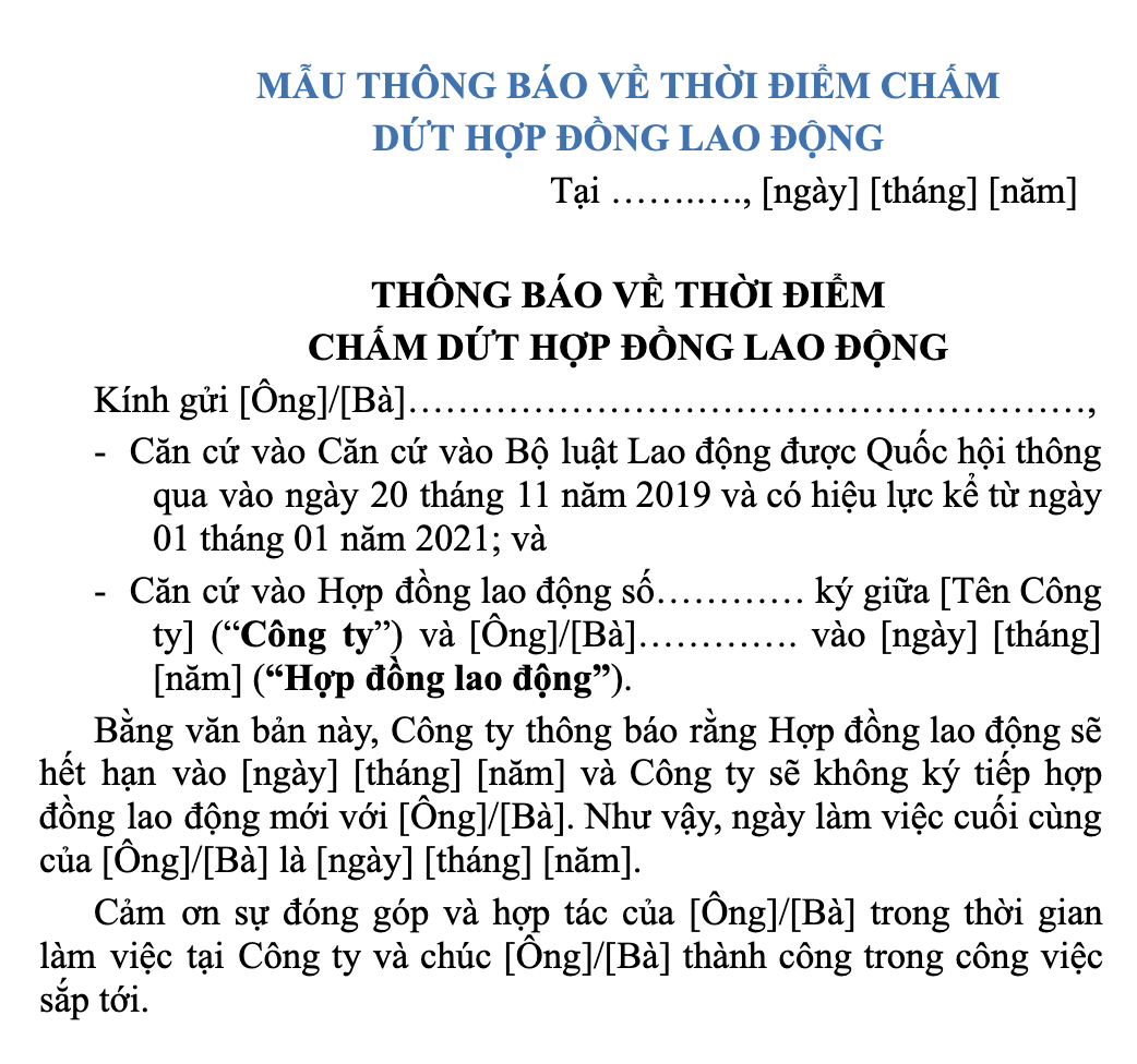 mau-thong-bao-ve-thoi-diem-cham-dut-hop-dong-lao-dong